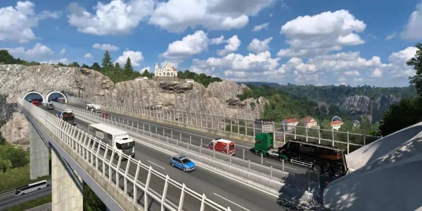 American and Euro Truck Simulator Set to Launch on PlayStation 5