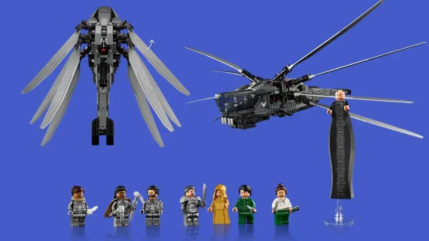 Dune Atreides Royal Ornithopter Lego Set Now Available at Amazon with Discounts